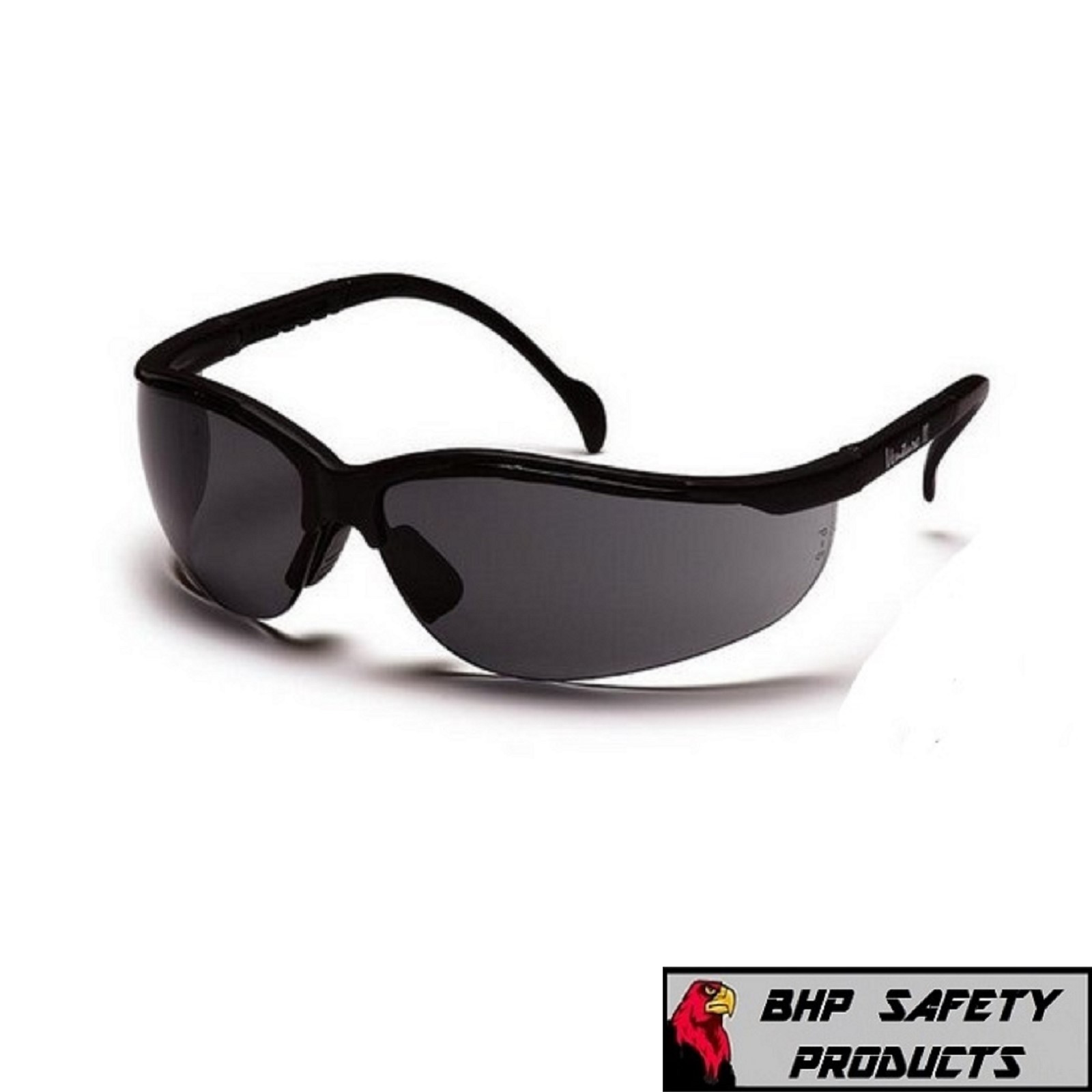 PYRAMEX VENTURE II SAFETY GLASSES GRAY LENS WORK SUNGLASSES SB1820S Z87+