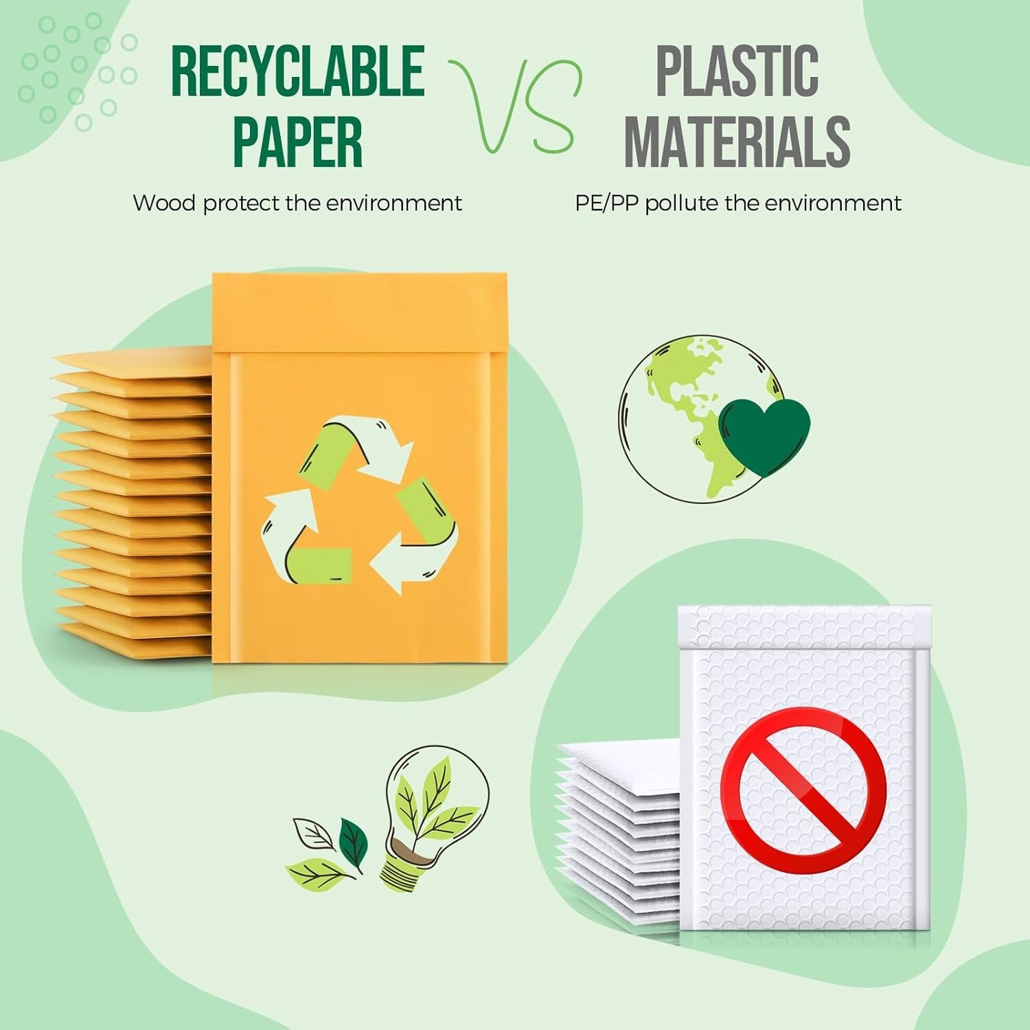 Kraft Bubble Mailers Padded Envelopes Thick Mailing Envelopes Padded Mailers