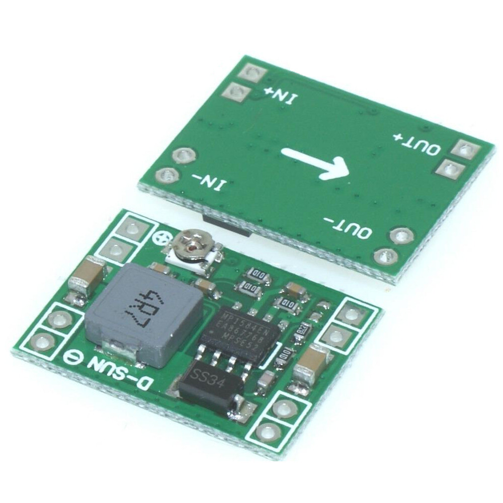 5pcs MP1584 3A Adjustable DC Step Down Converter Buck Module 3.3V 5V 9V 12V 24V