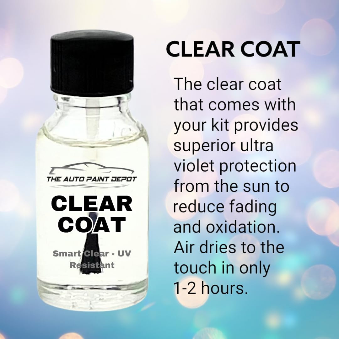 High Gloss Clear Coat -Made in the USA (0.5 Fl Oz) Touch up Paint