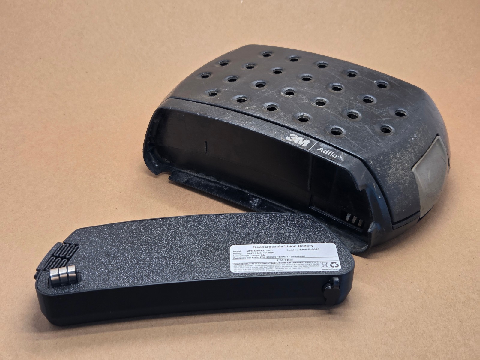 3M Adflo PAPR Replacement Battery 3Ah 5Ah 6Ah | 837630 837631 | Canadian Made