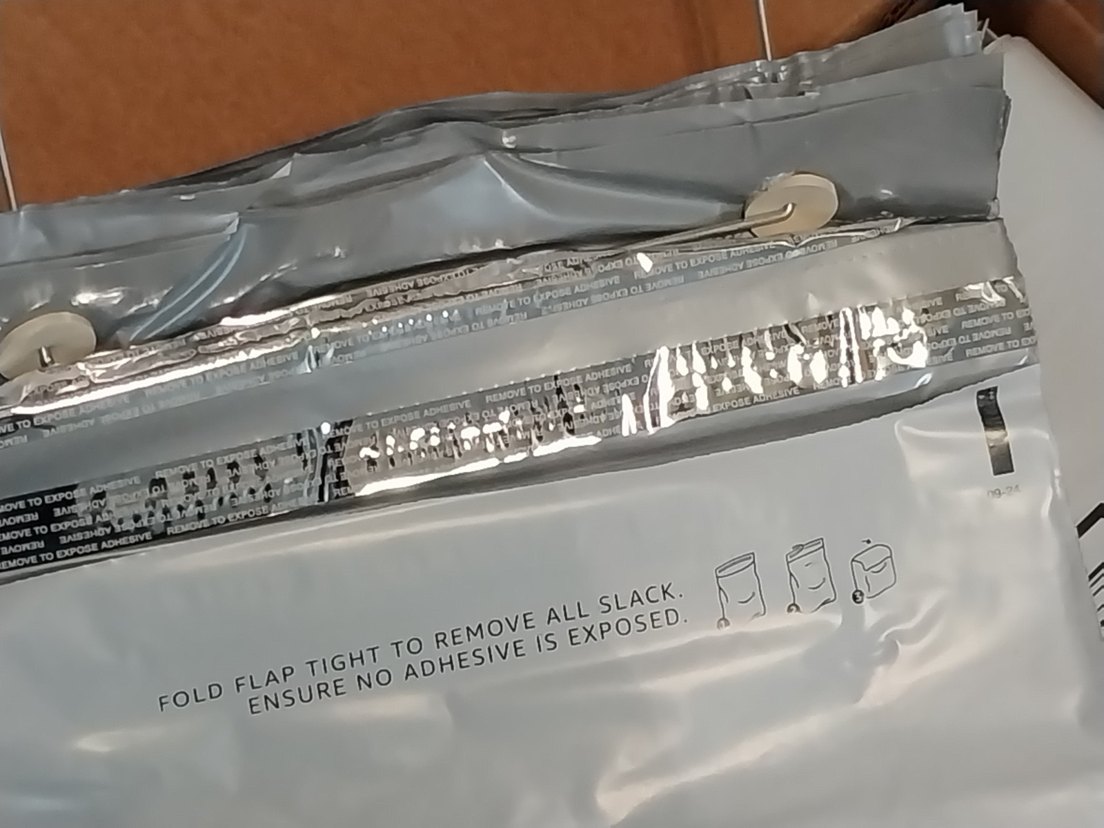 100ct Poly Mailers Shipping Bags 12″x15.5″ 2.5 Mil Amazon Labeled Plastic…