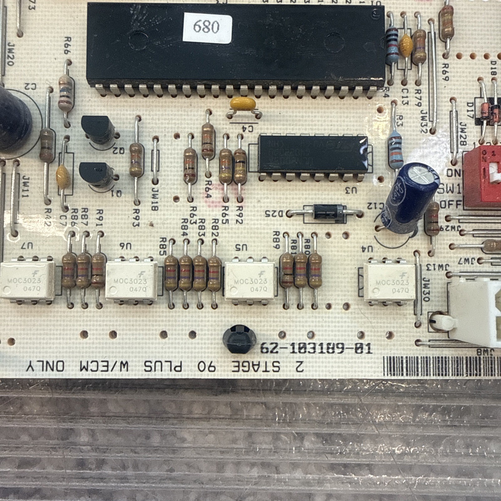 Rheem Ruud Weather King 62-103189-01 Furnace Control Circuit Board 1095-206