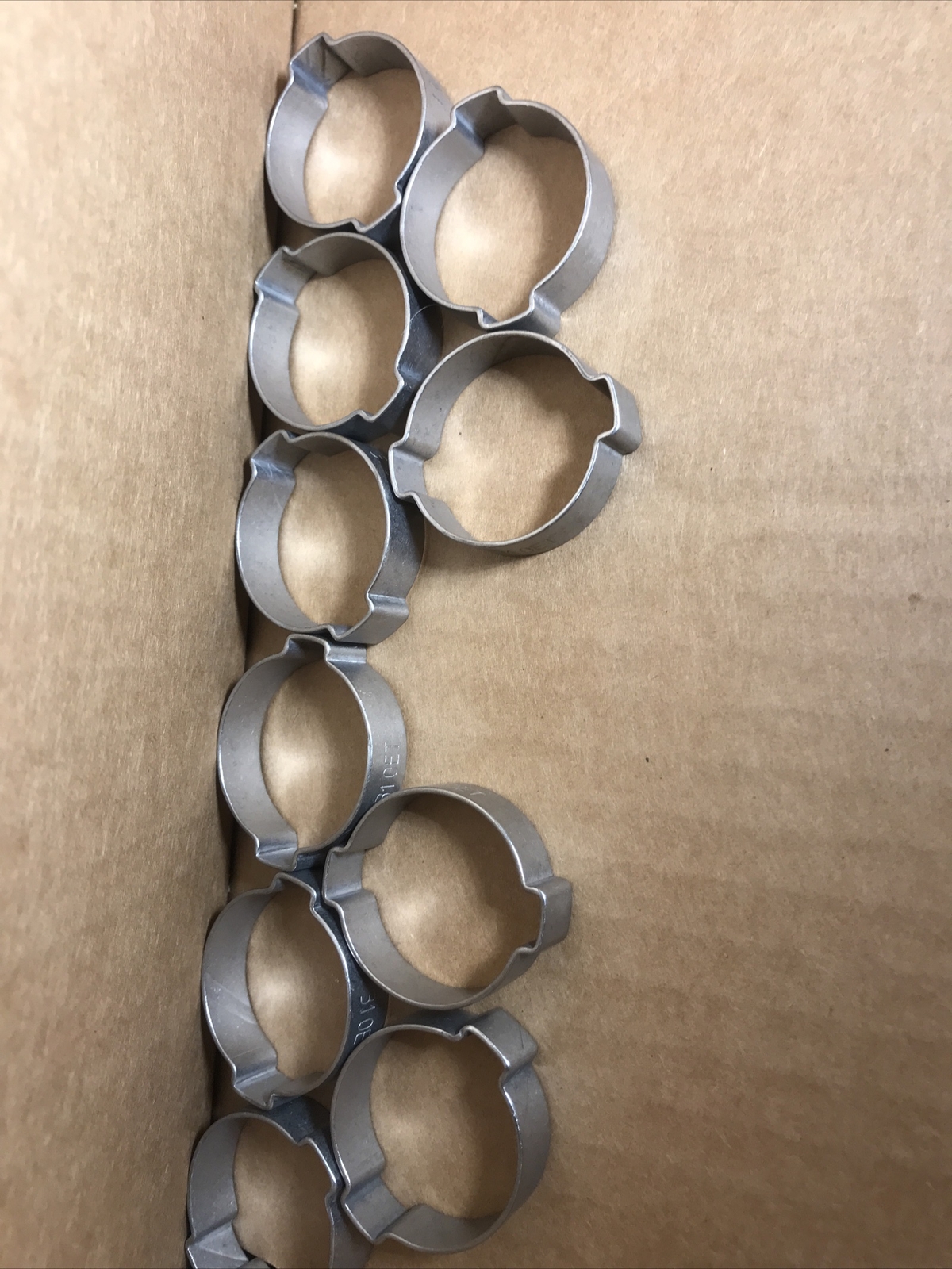 Oetiker CLAMPS 31 OET ~ STAINLESS STEEL 2-Ear Clamps 31mm ~ LOT OF 10- AF310299