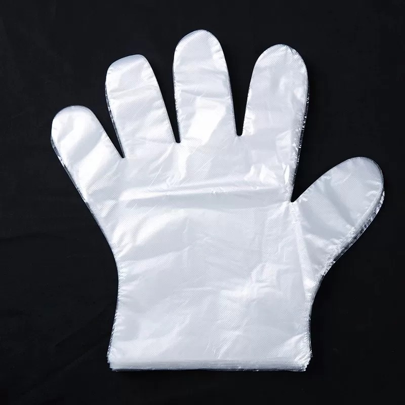 2000PCS Disposable TPE Gloves 10 Boxes Powder Free Latex Free Clear Food Service