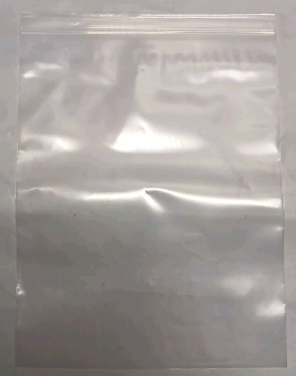 HEAVY DUTY 9x12Clear Zip Seal Bags Reclosable Plastic 50ct