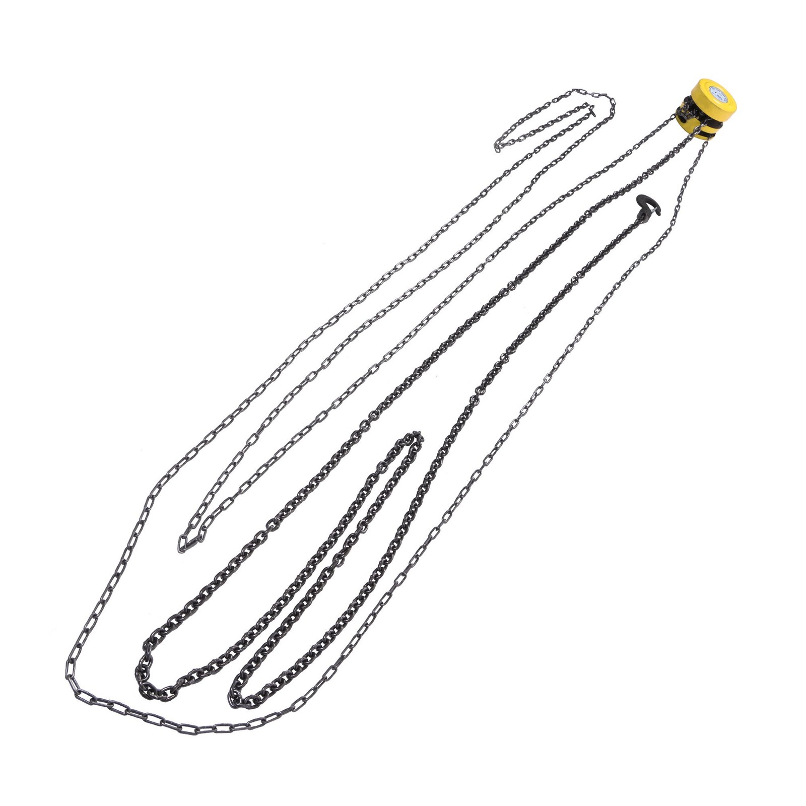 2200 lbs /1 Ton Capacity Chain Hoist Steel Construction Chain Block 20 FT Lift