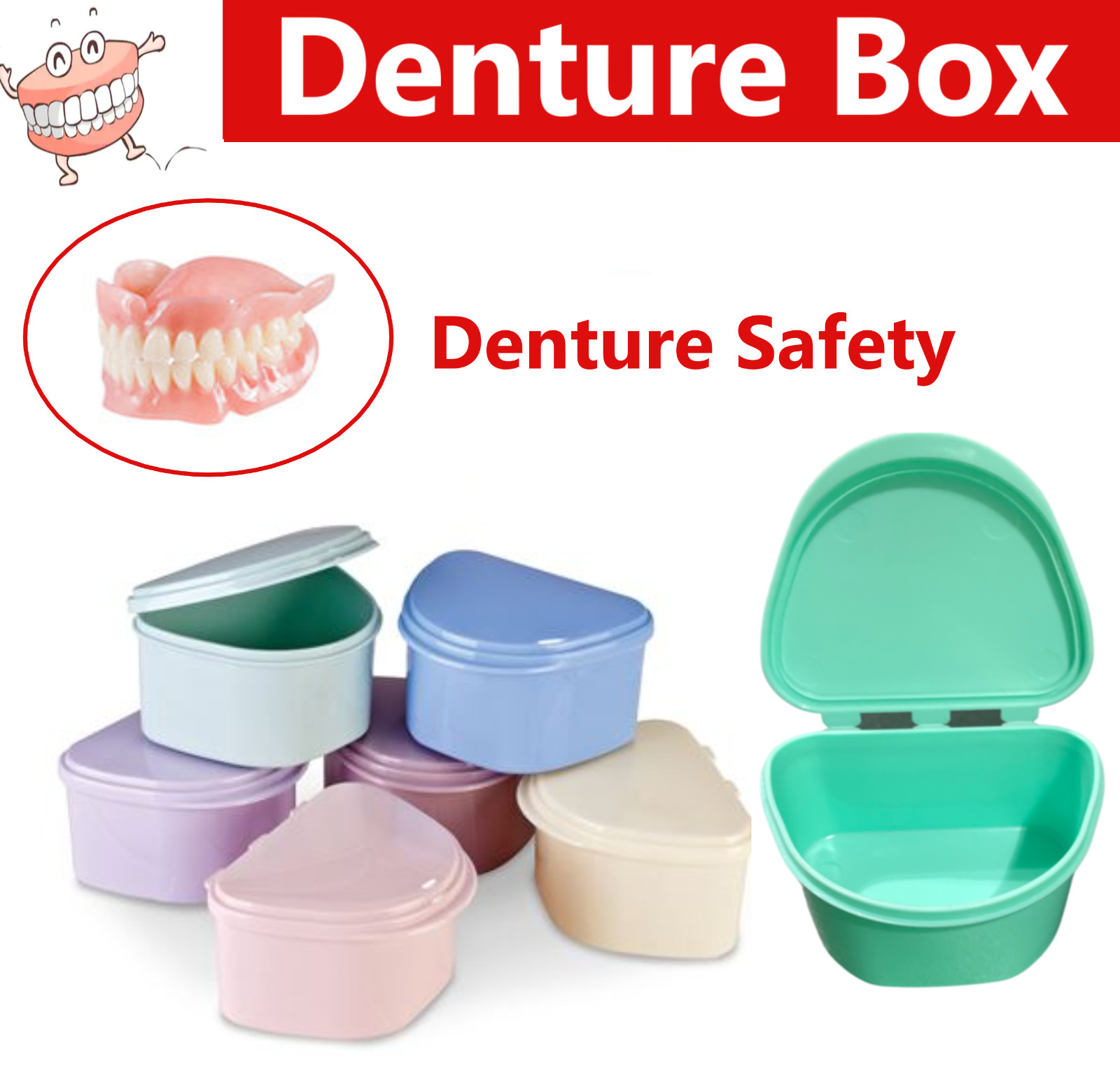 Dental Denture Box Storage Case – 3′ Deep Ortho Deep Retainer Box Upto 400/Cs