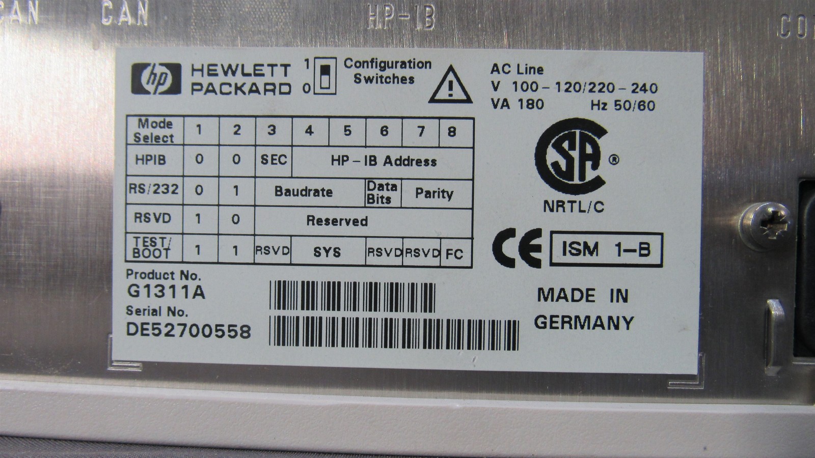 FULL REFURB; AGILENT 1100 HPLC; G1364C FC/G1311A Quat/G1315A DAD/G1316A/G1322A
