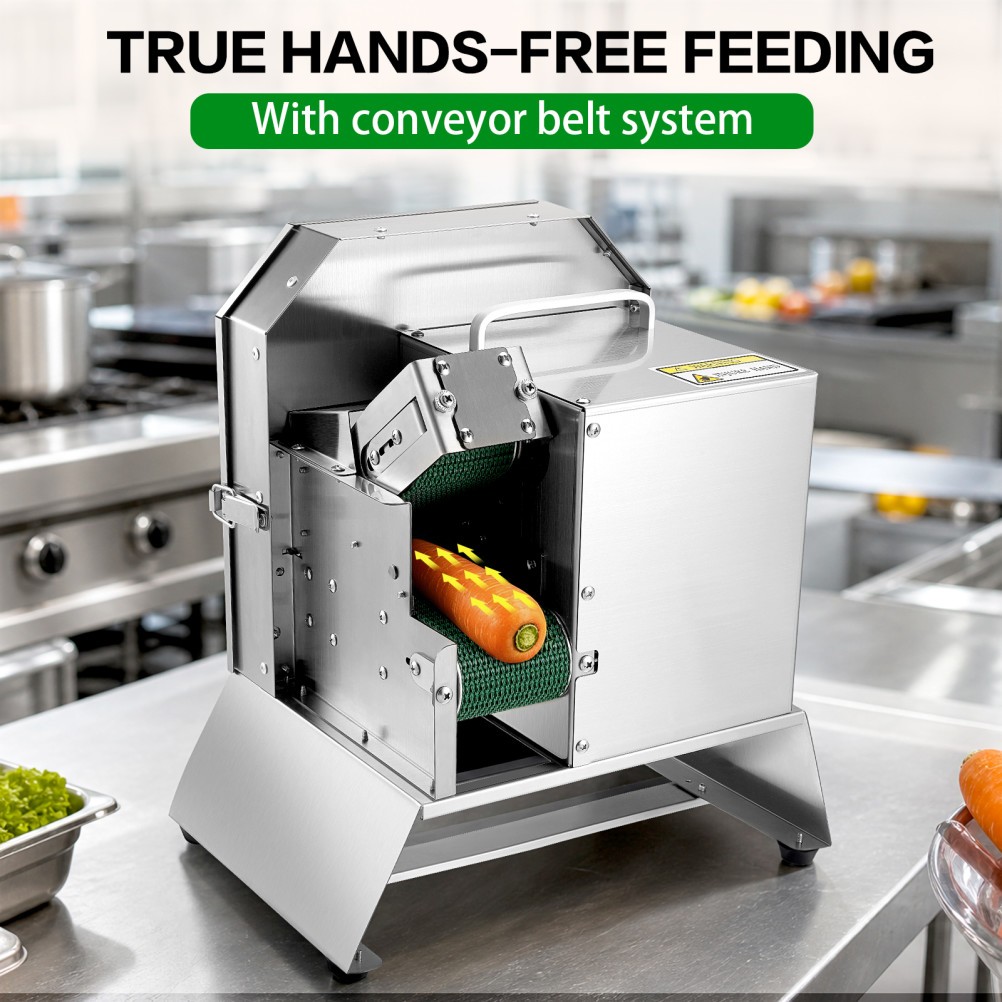 Electric Chopping Machine Green Onion Segment Cutter Commercial Vegetable Cutter