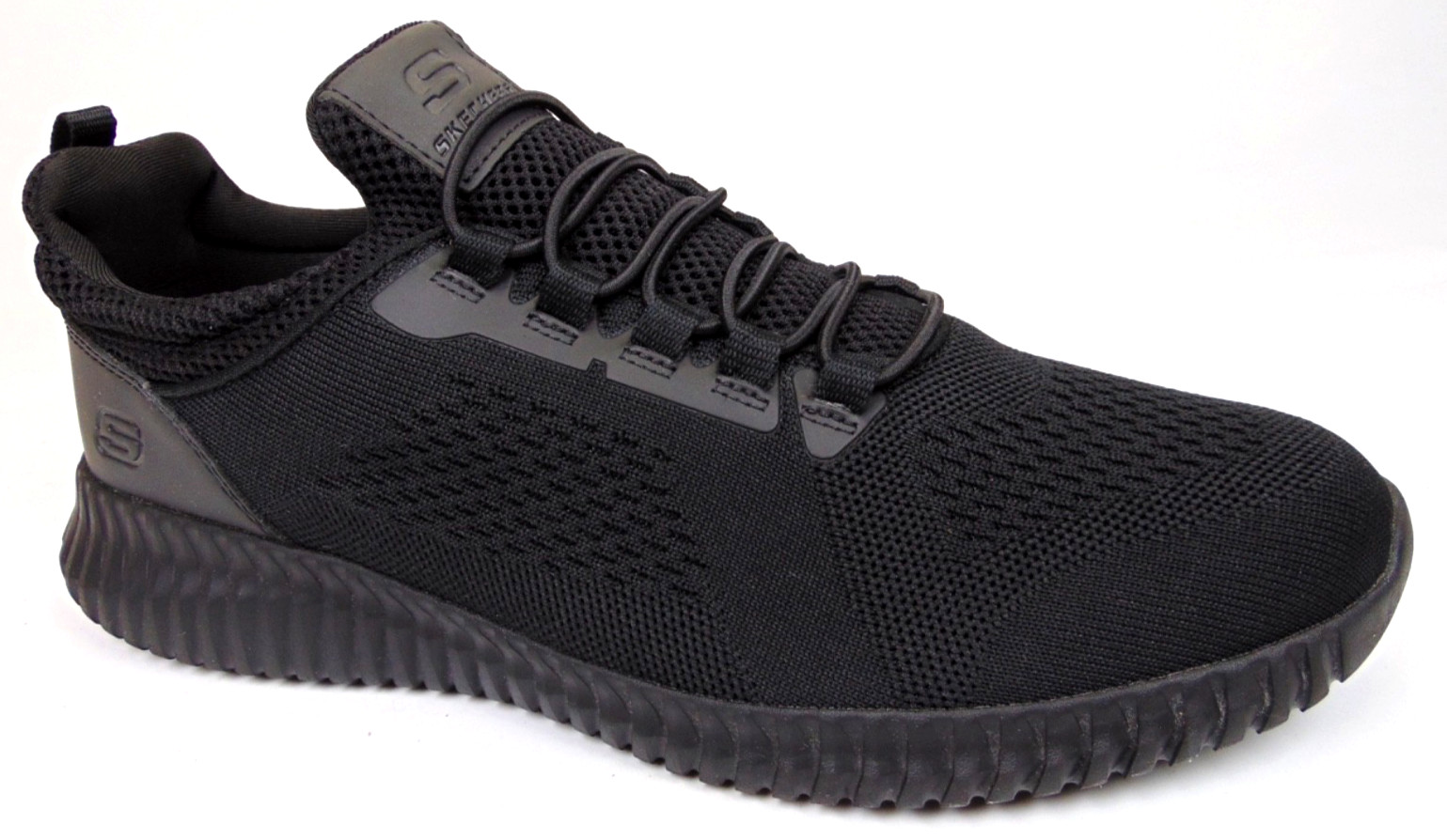 Skechers Men’s Work RF Cessnock Slip Resistant Slip On Shoes Size 11.0 M, Black