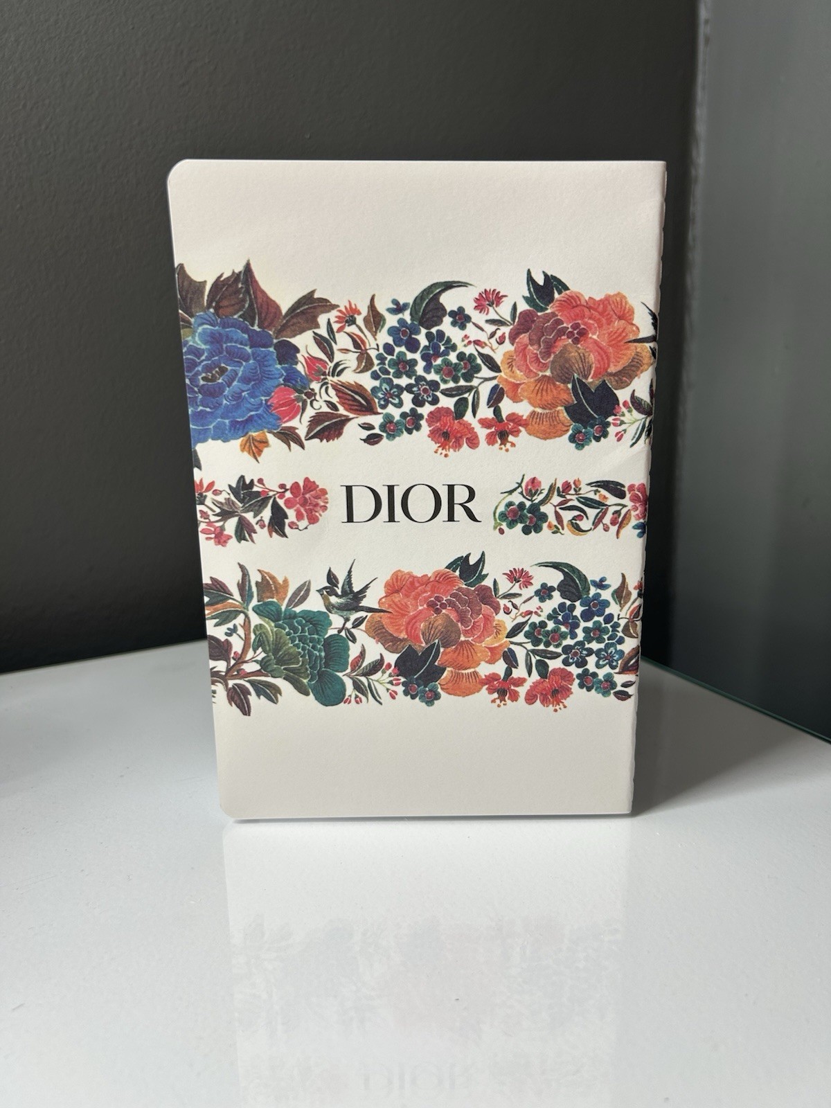 Christian Dior Brush & Bloom Floral Paperback Journal Notebook