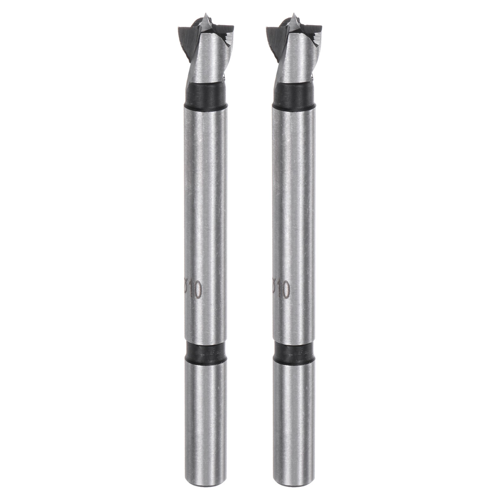 2pack Forstner Drill Bit 25/64″(10mm) Multi-tooth Woodworking Drilling Hole Tool