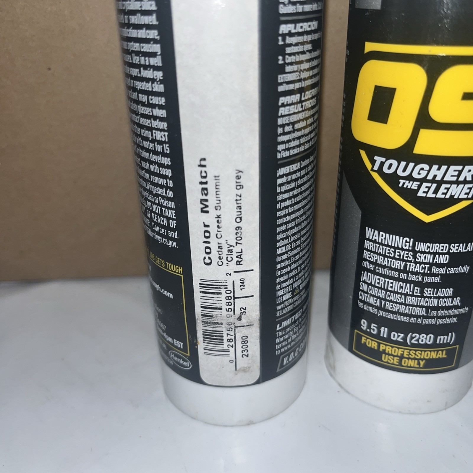 2 Pack OSI Quad Max 573 Clay/Grey
