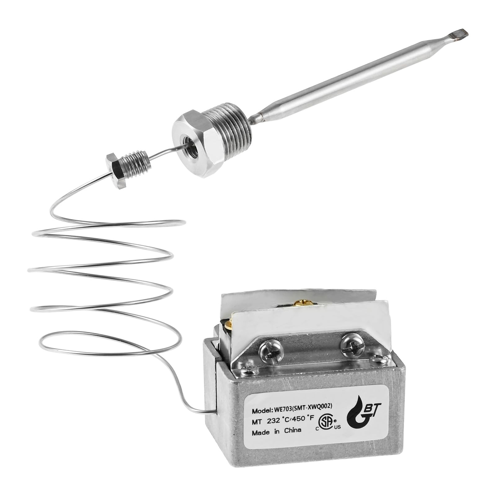 HZMONSTAR 1177 High Limit Fryer Switch Safety, LCCM080360000 Thermostat High …
