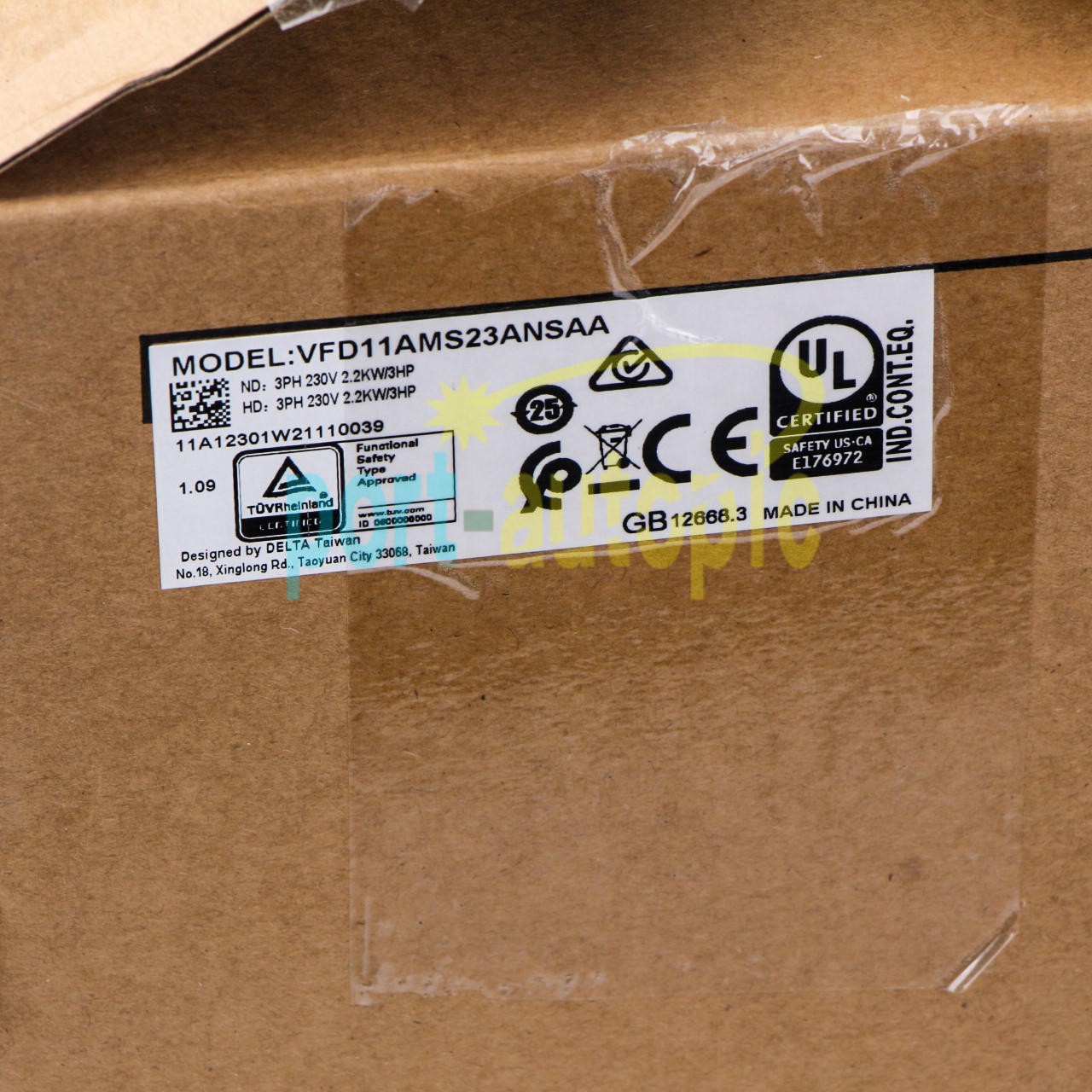 1x NEW Delta MS-300 Series Inverter VFD11AMS23ANSAA