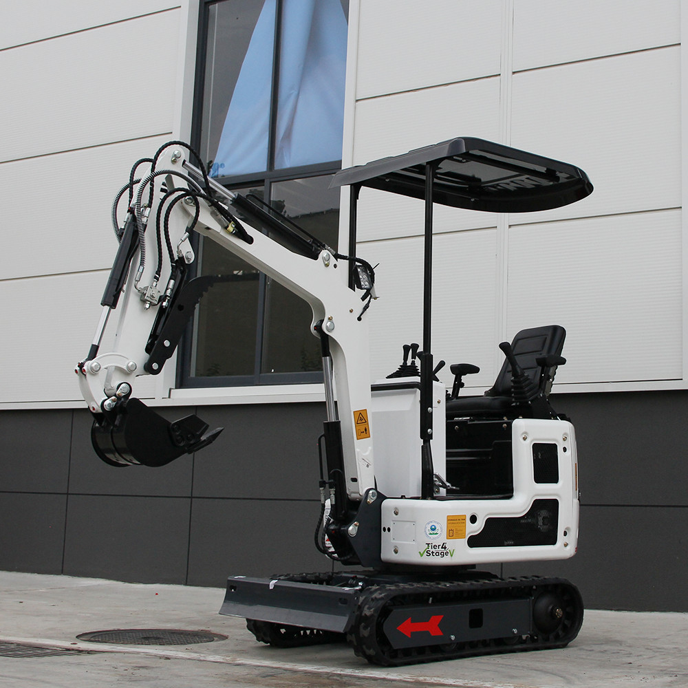 1 Ton Mini Excavator B&S Engine, Hydraulic thumb, Pilot system, Free Shipping