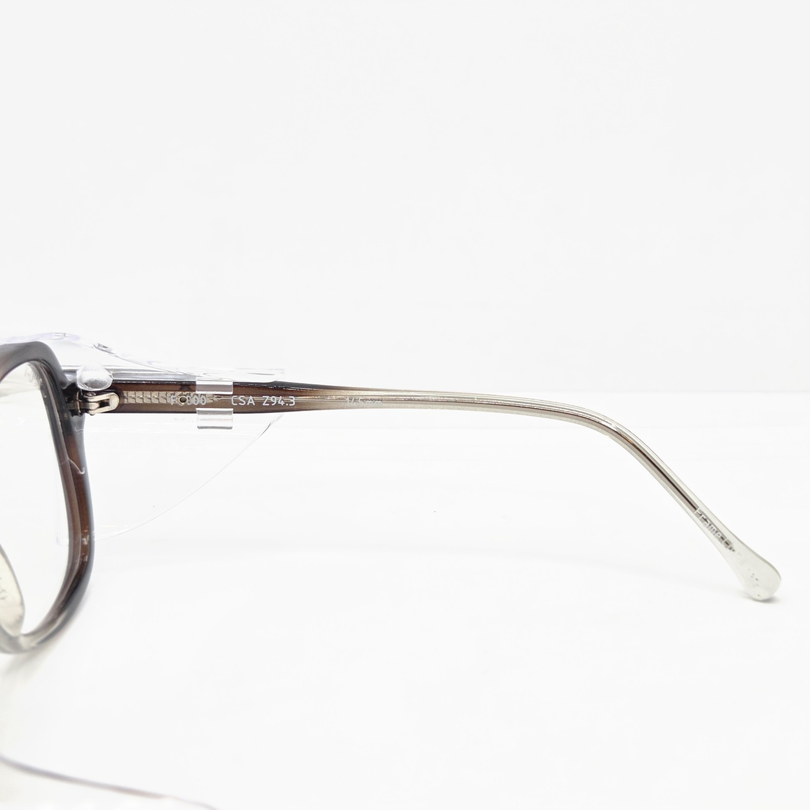 PENTAX F6000 Z87-2+ CSA Z94.3 GRAY AUTHENTIC EYEGLASSES FRAMES 55-15-145