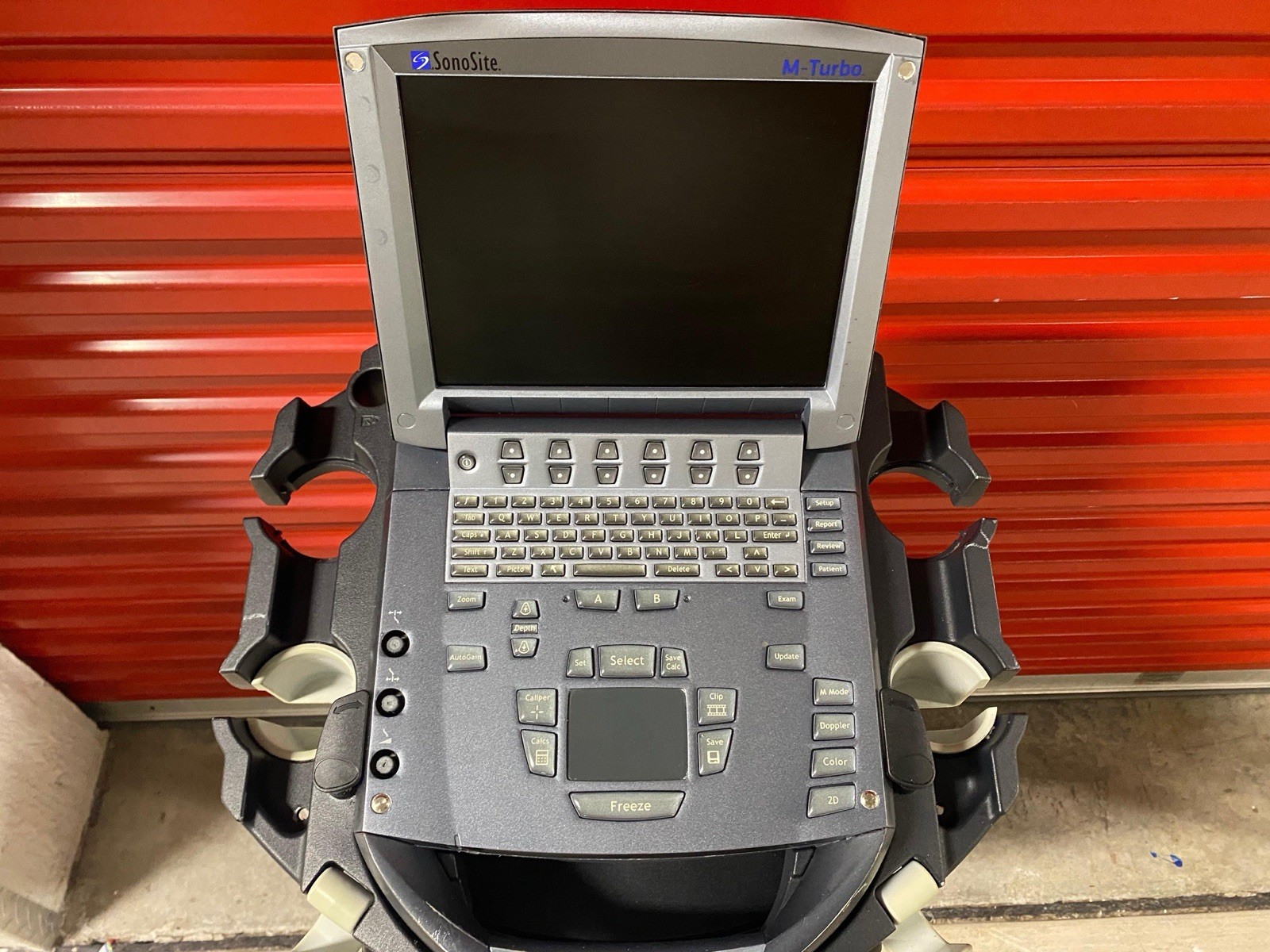 Sonosite M-turbo ultrasound With 13-6 Mhz Transducer and 5-1 Mhz Transducer