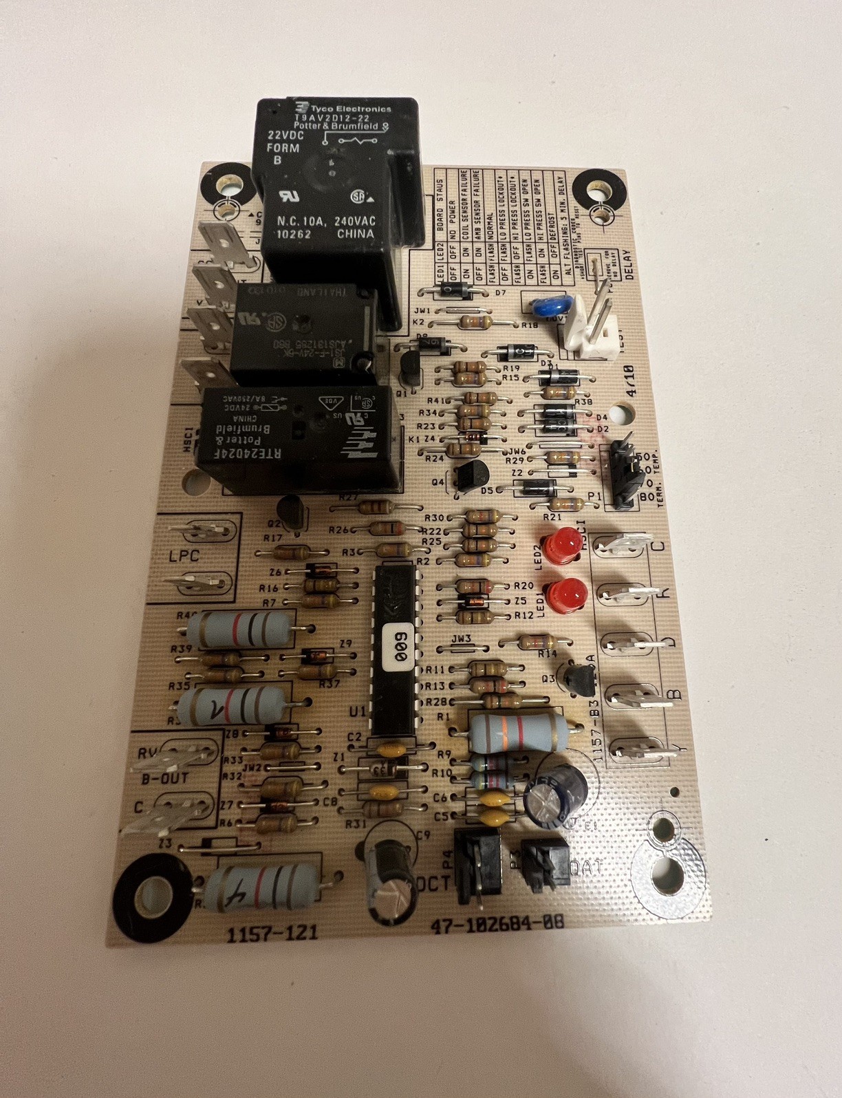 Rheem Ruud Control Board 1157-121 47-102684-08