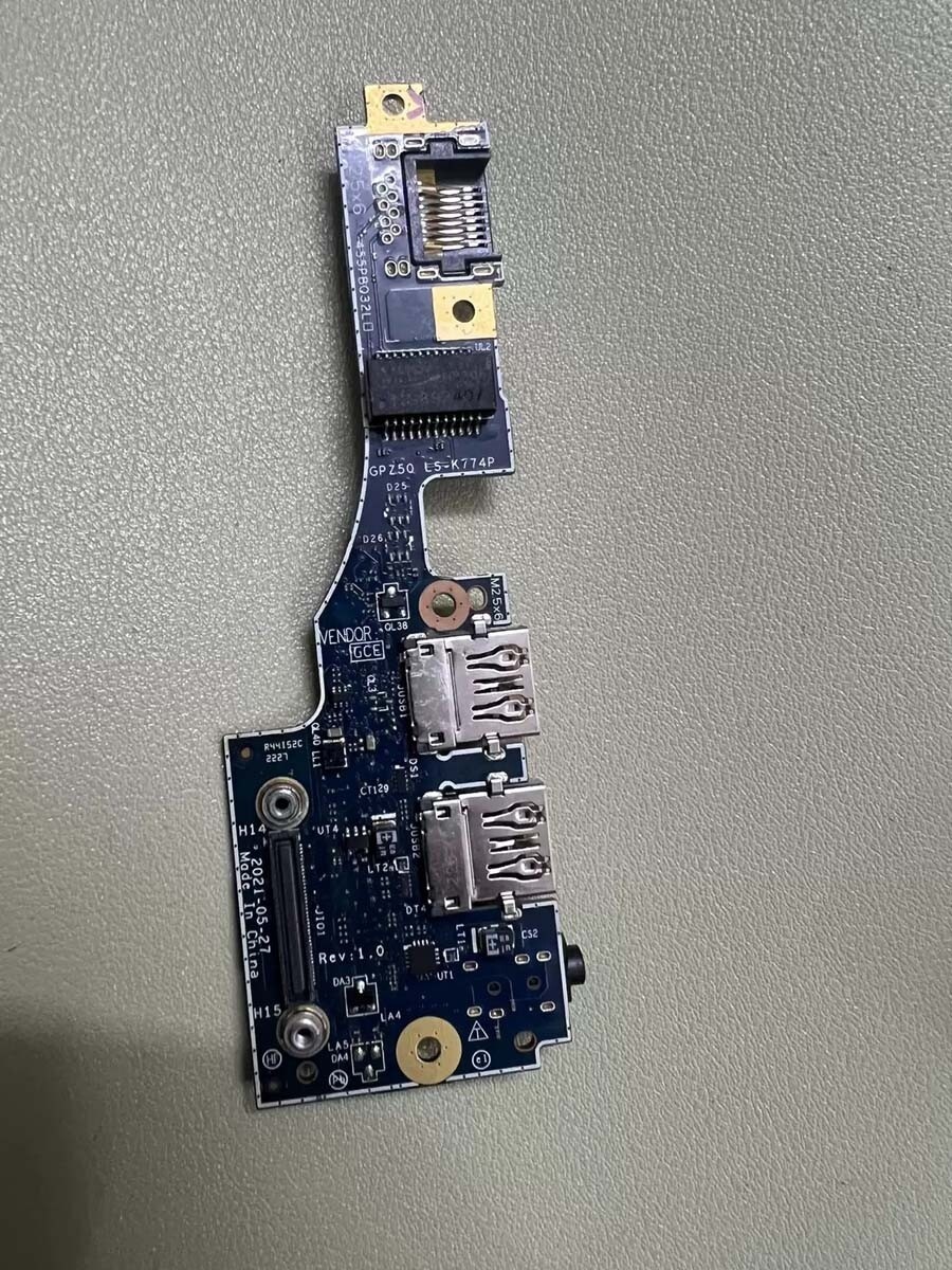 For HP ZBOOK FURY 15 G7 G8 USB Board Audio Board LS-J024P LS-K774P *vy