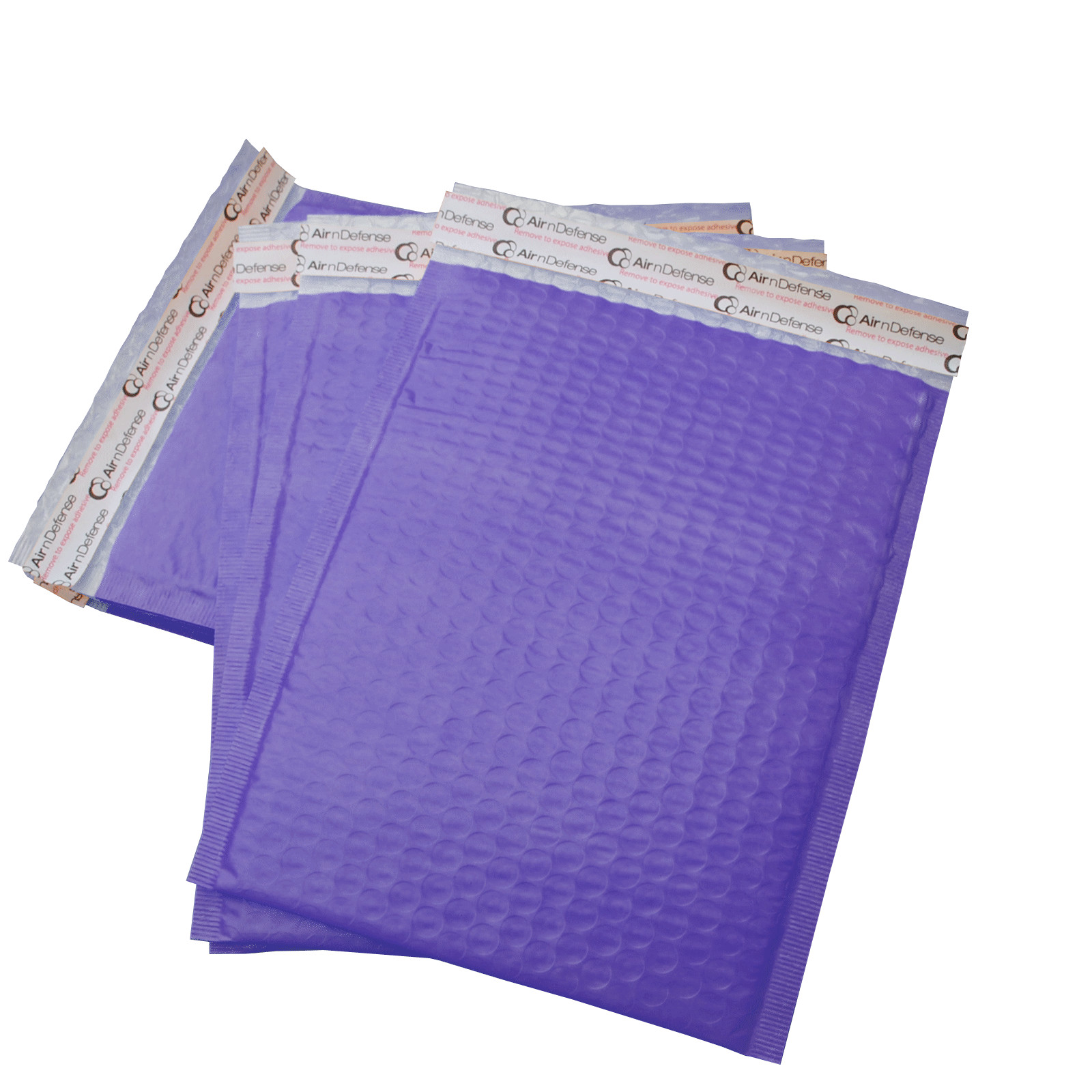 AirnDefense #5 10.5×16″ Colored Poly Bubble Mailers Shipping Padded Envelopes