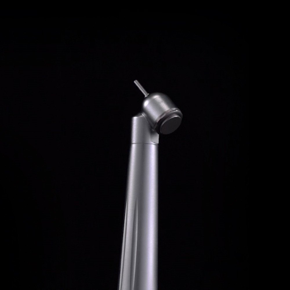 Dental Surgical 45 Degree High Speed Handpiece Push Button Single Spray 4 Holes