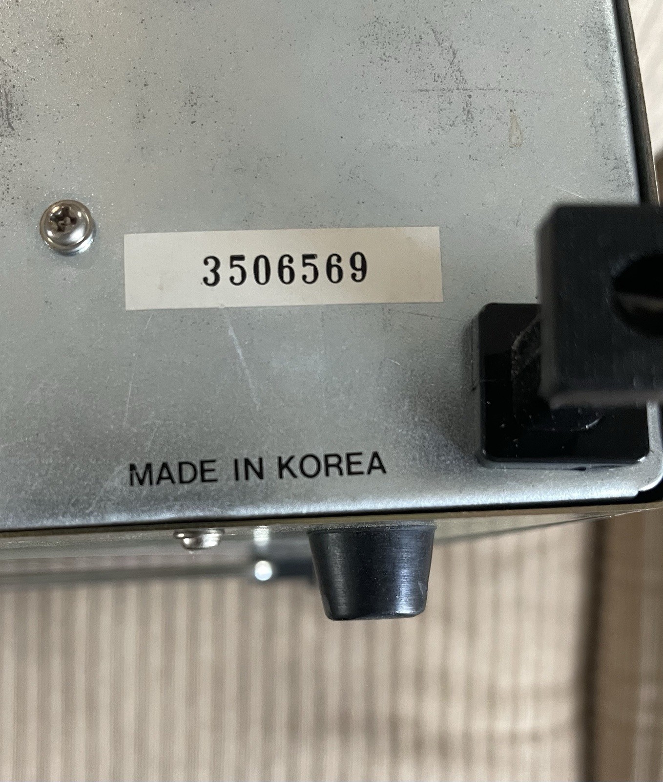 Vintage RAMSEY 3500 Oscilloscope *Powers On ?? Made in Korea