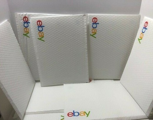 eBay Branded Shipping Supplies ~ Padded Airjacket – 9.5″ x 13.25″ ~ Lot of 10