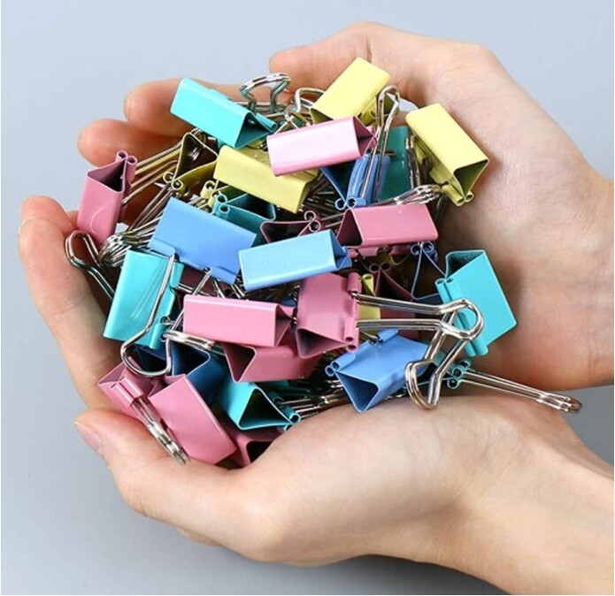 extra Binder Clips large paper Binder Clips 2 inch assorted medium small mini 13