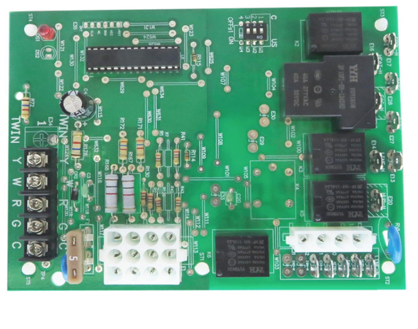 Furnace Control Board for White-Rodgers 50A55-3797 Trane CNT02891 Goodman D34112