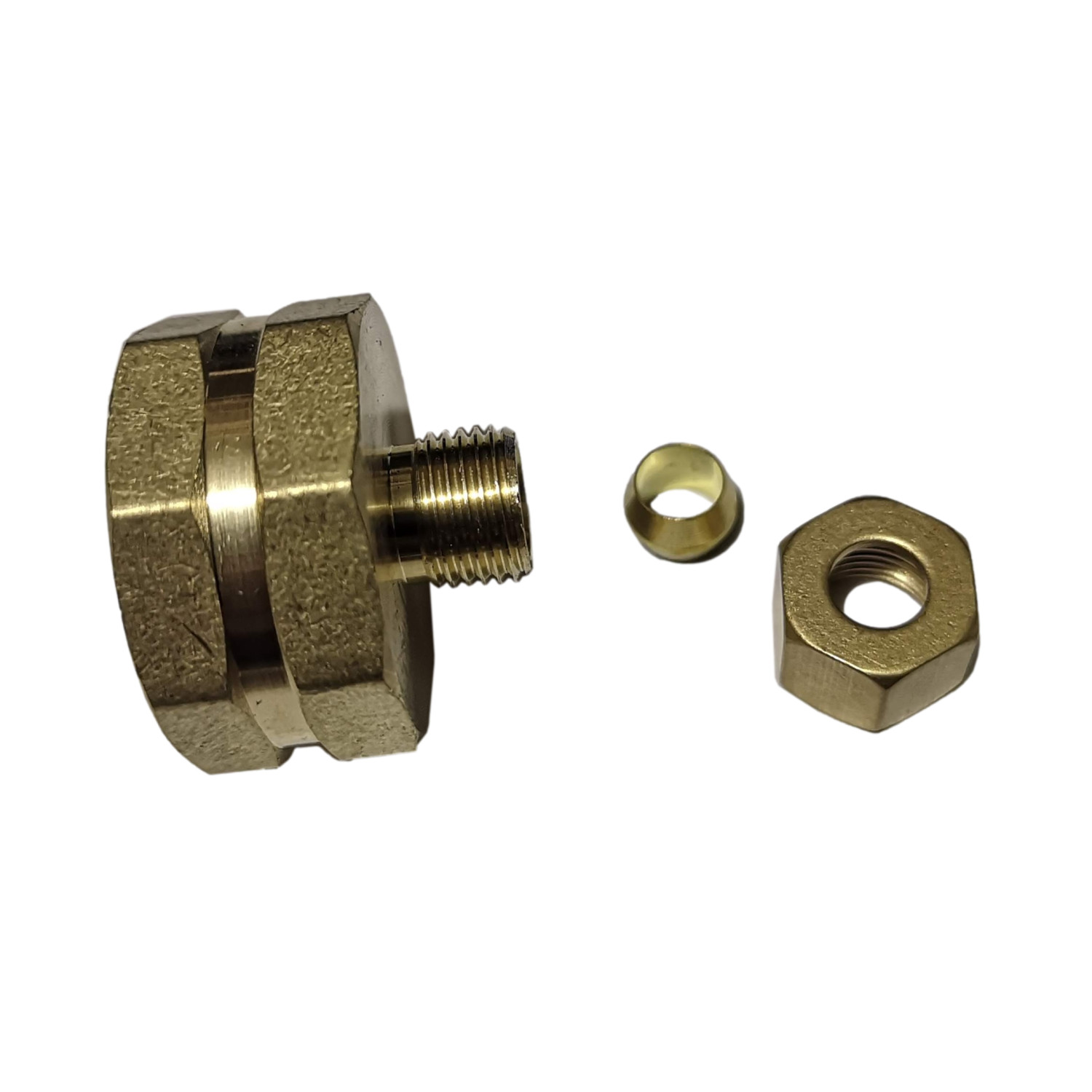 1) 1/4″ OD Compression x 3/4″ FHT Garden Hose Threaded Female Adapter, Lead Free