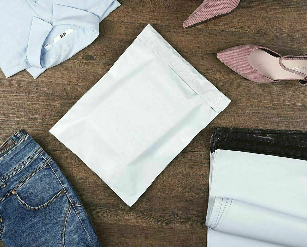 Poly Mailers 6×9 7.5×10.5 9×12 10×13 12×15.5 14.5×19 19×24 24×24 1 100 500 1000