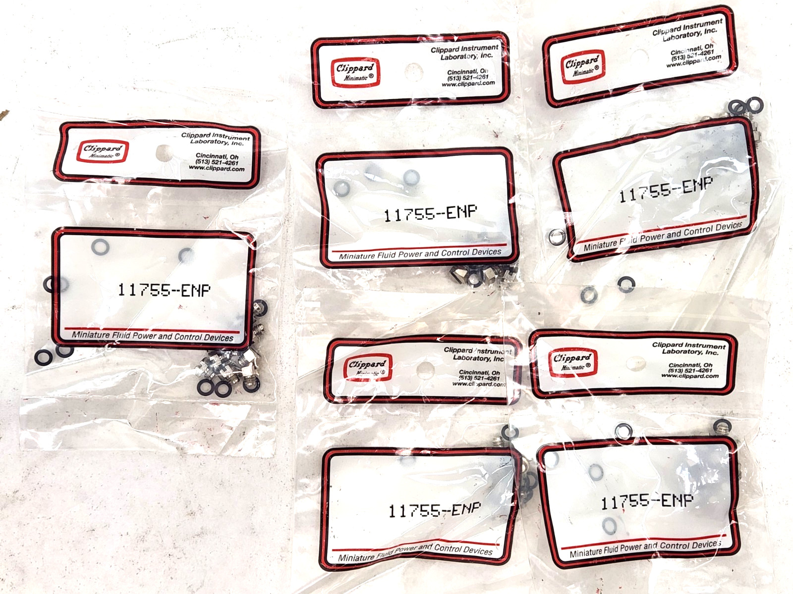 50 pcs (5 packs) of CLIPPARD MINIMATIC #10-32 SCREW PLUG 11755-ENP