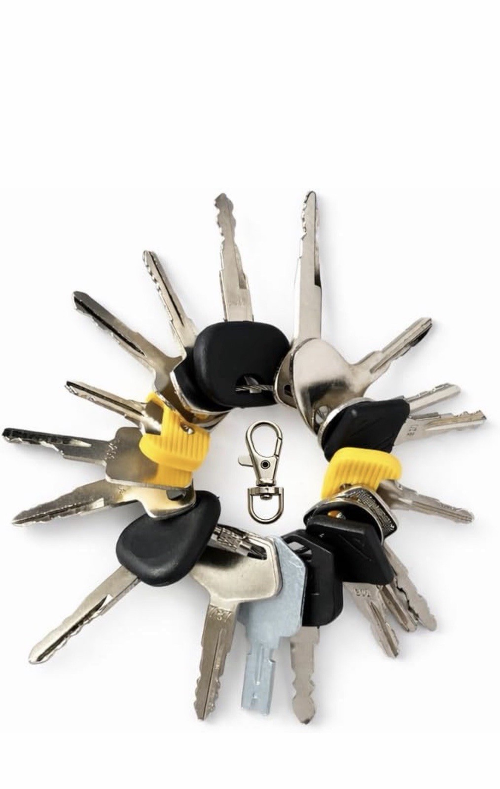 18 Forklift Ignition Key Set Toyota Hyster Doosan Yale Nissan Crown Clark Bobcat