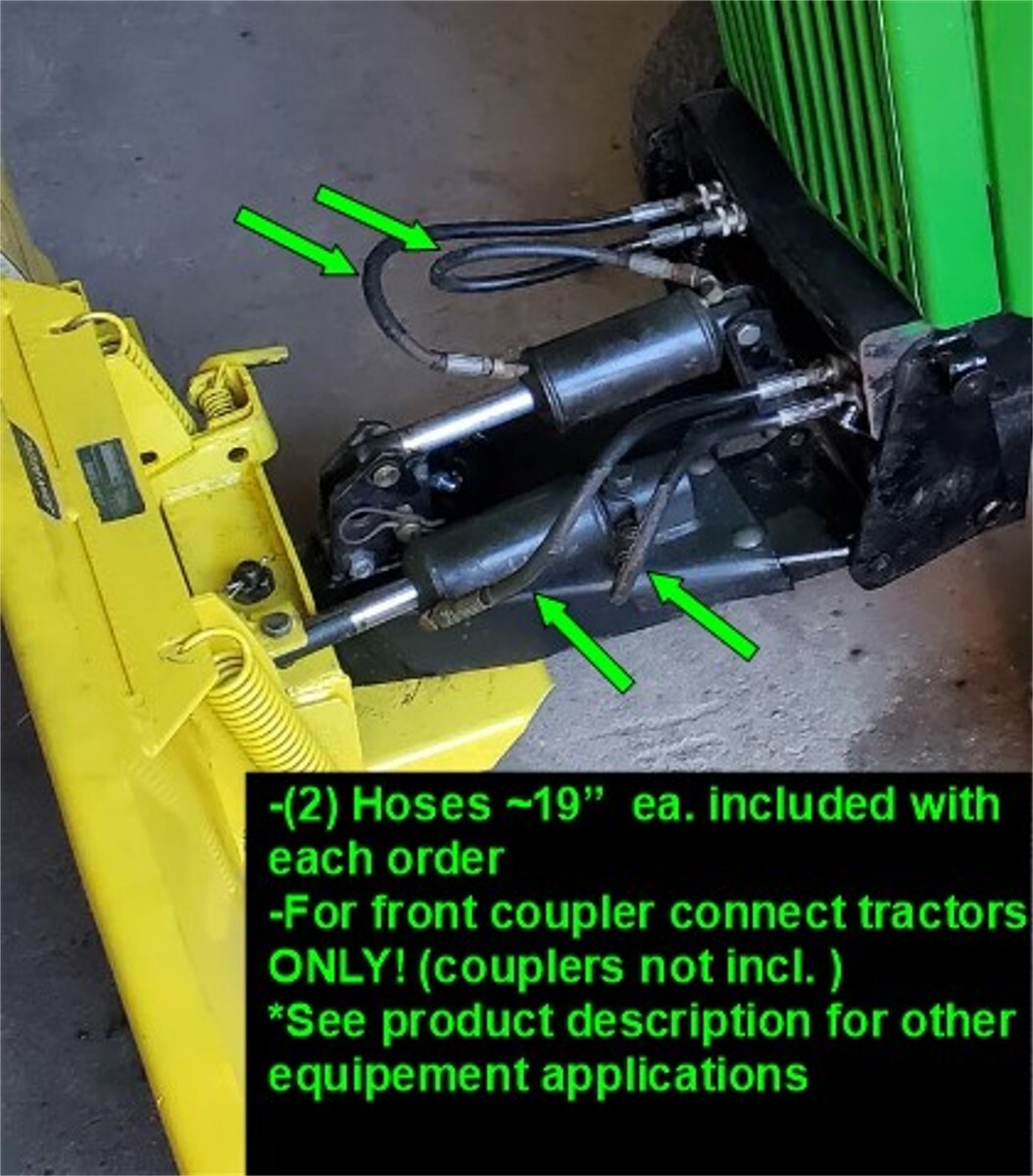 2PK- AM31363 6500psi Xtreme-Duty Hose Replacement – fits John Deere