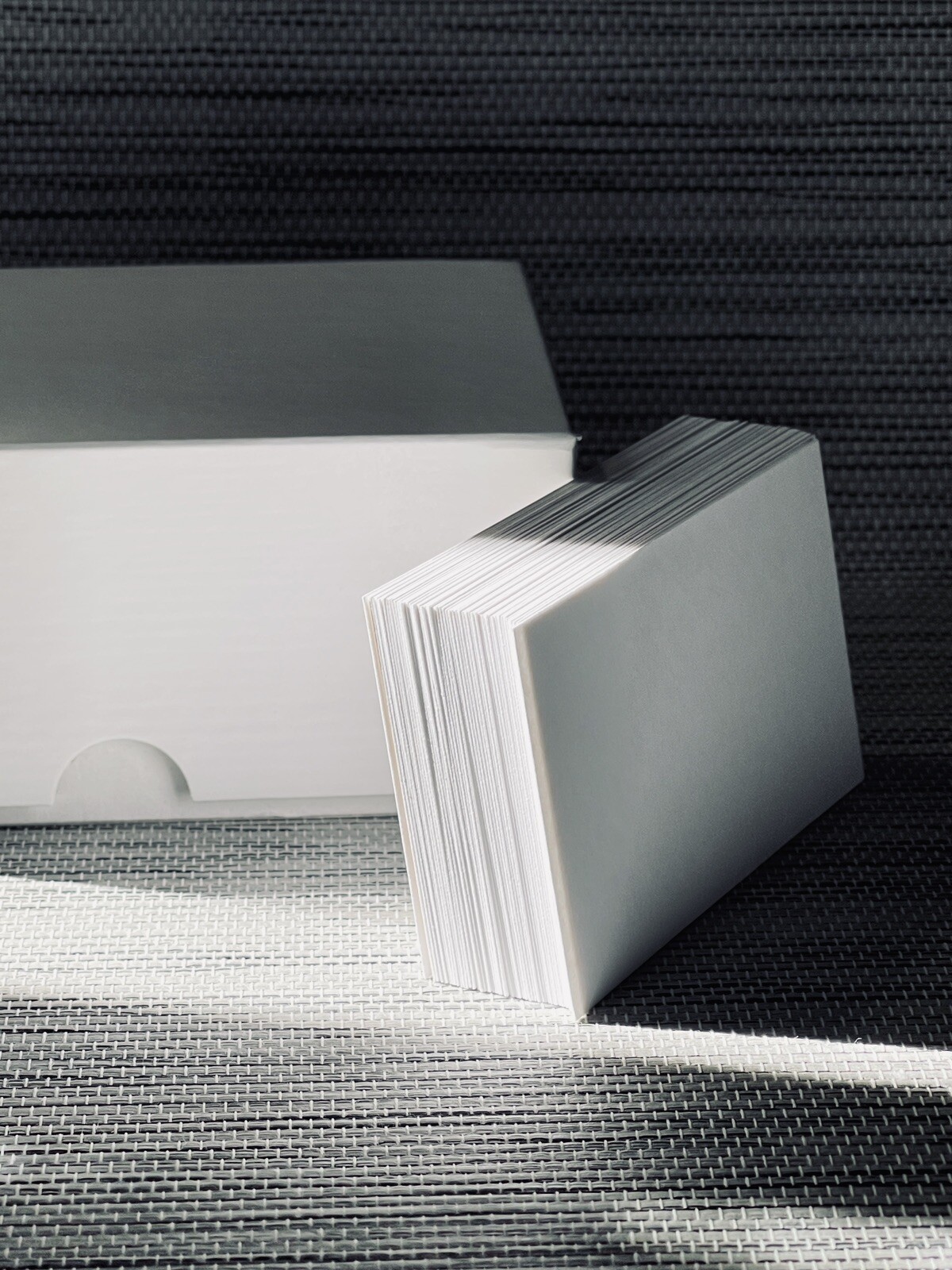 100 Pcs Blank White Business Cards 2×3.5 in Thick Cardstock 100# 270gsm