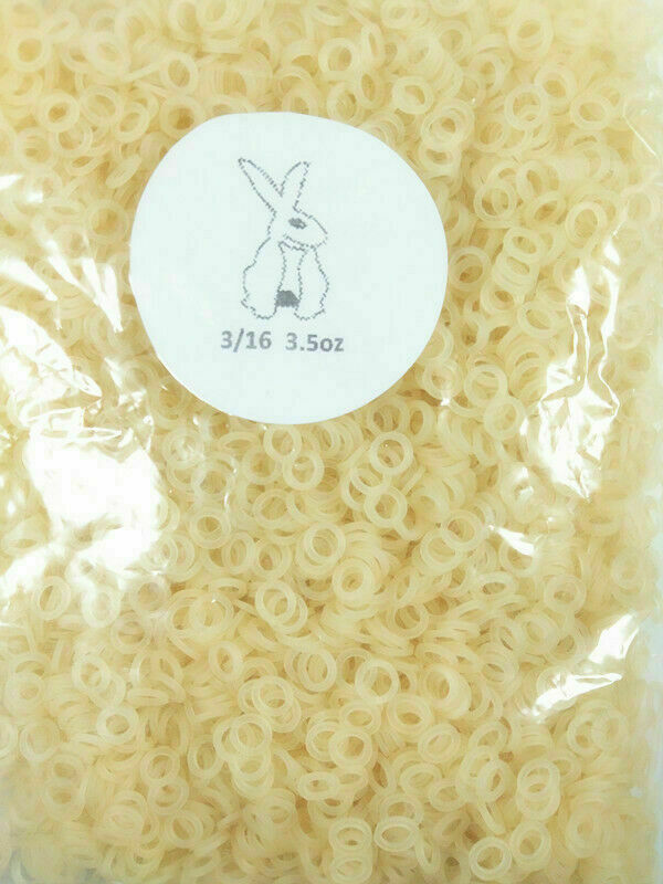 5000Pcs Dental Orthodontic Rubber Bands Elastics Ligature Ties 2.5/3.5/4.5/6.5OZ