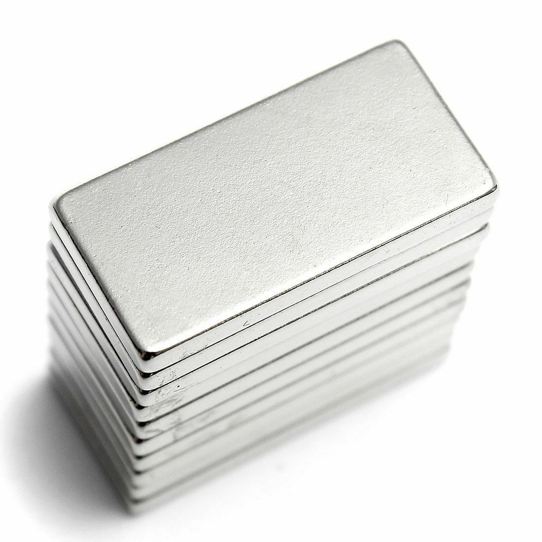 1/5/20/50X N52 Rare Earth Neodymium Block Magnet 20x10x2mm Super Strong Magnets