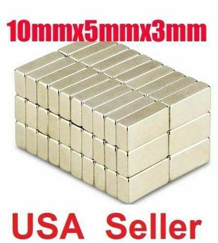 10~100Pcs Magnets Block Cube Super Strong Rare Earth Neodymium Magnetic N50 USA