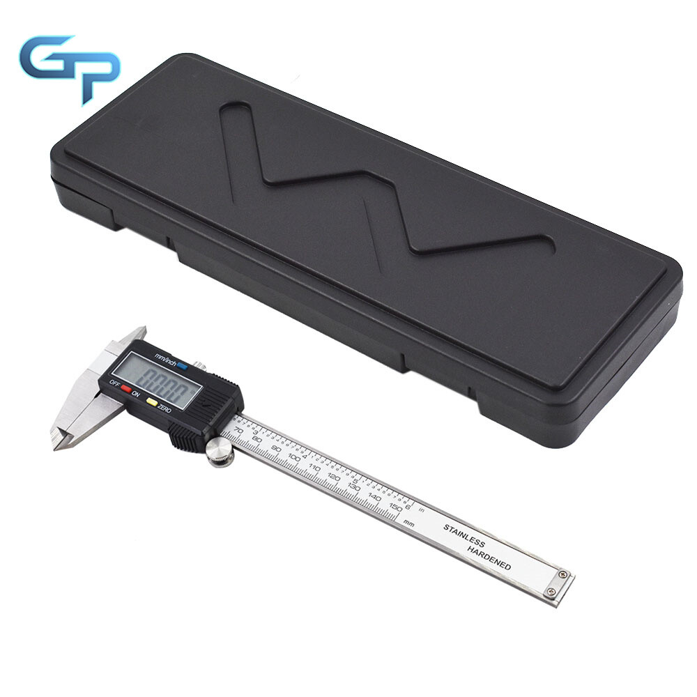 Electronic Digital Caliper 0 – 150mm Vernier Caliper Tester Stainless Steel LCD