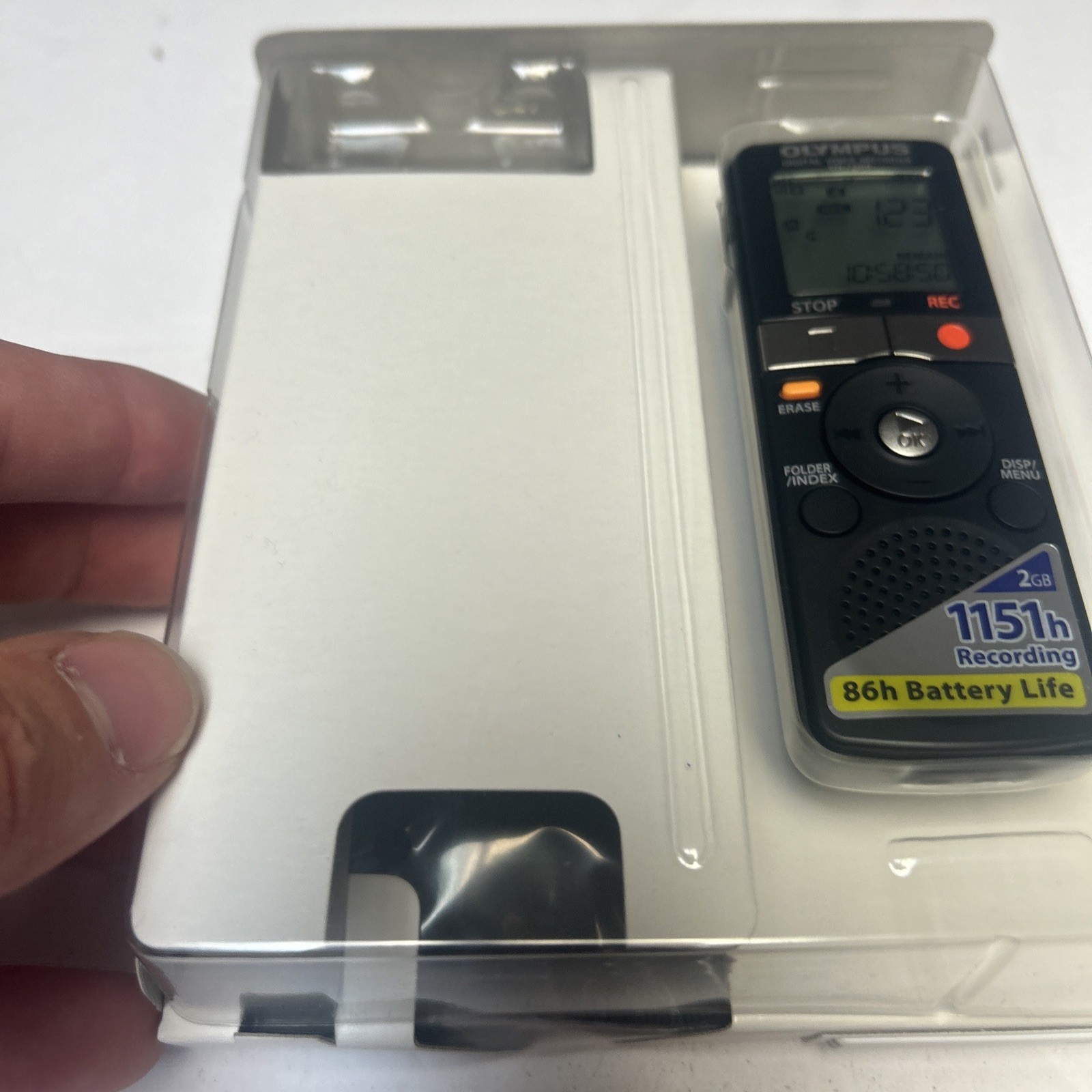 NEW Olympus VN-7200 Digital Voice Recorder 1100hrs 2GB Memo Smart Notetaking NOB