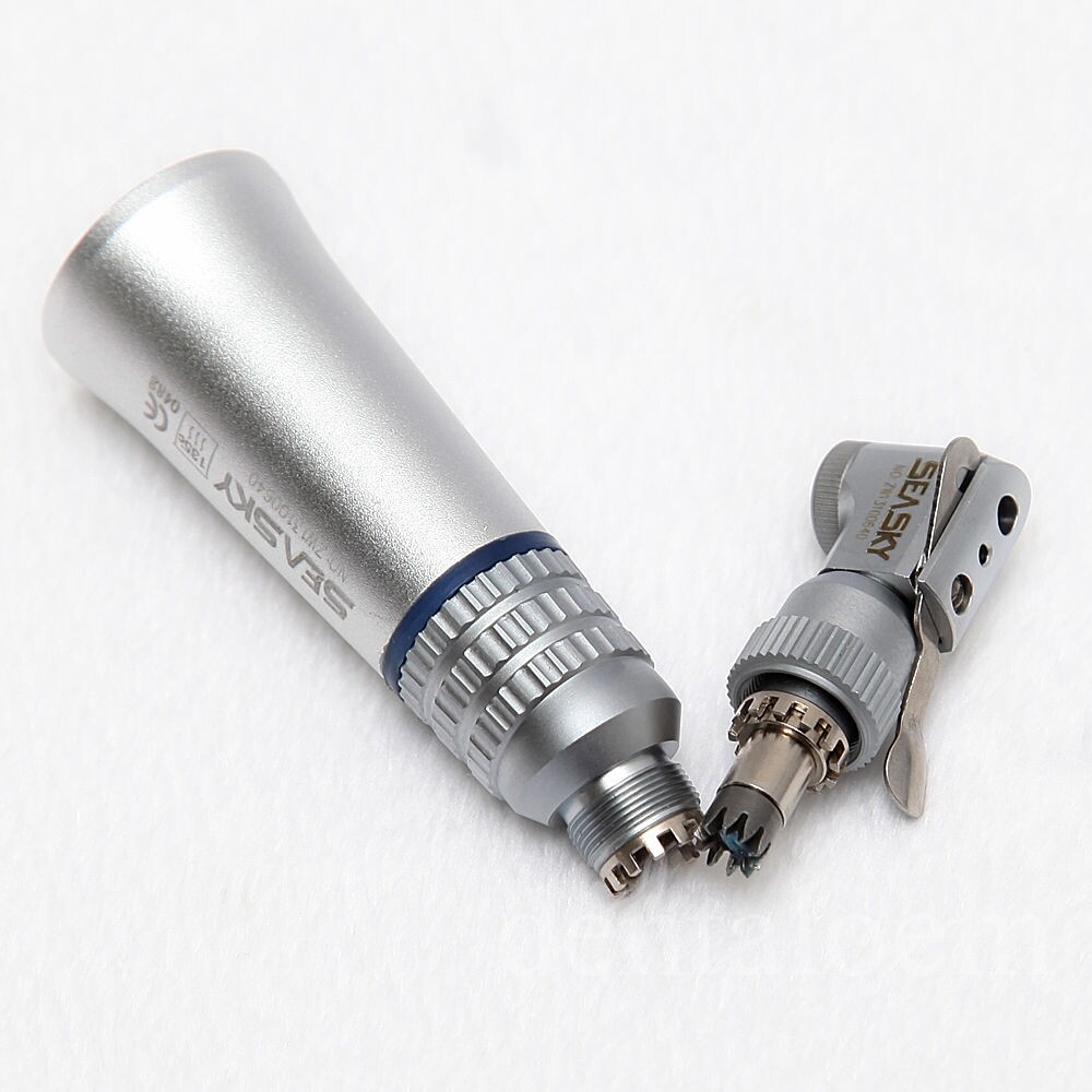 NSK PANA MAX Style Dental LED High Speed Handpiece Push Button 4 Hole Clean Head