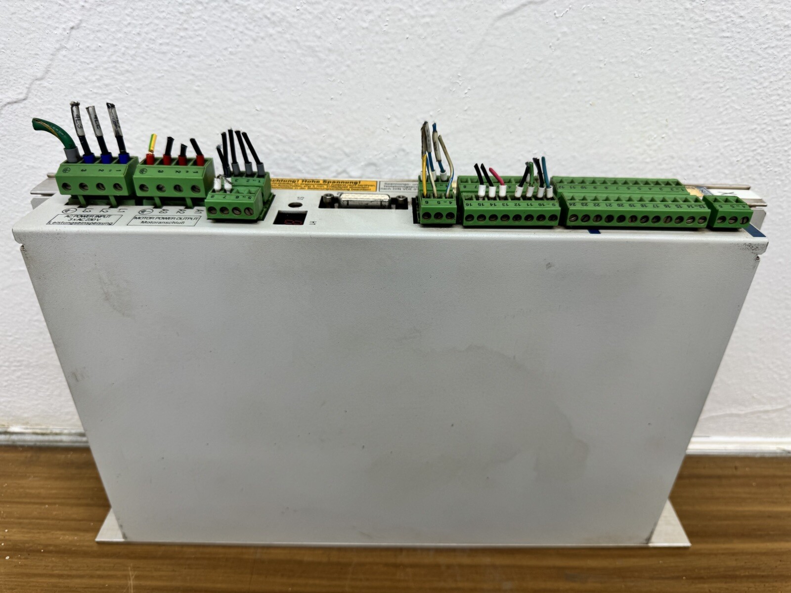 INDRAMAT R911265406 DIGITAL AC SERVO CONTROLLER ECODRIVE DKC01.1-030-3-FW