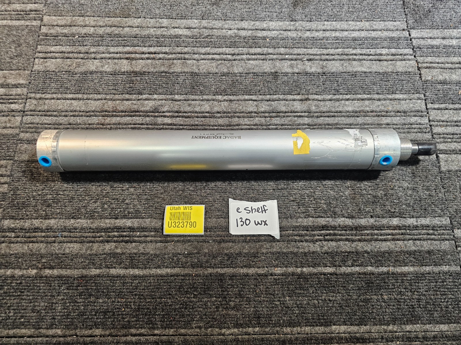 Badac Equipment Cylinder Rod C/23 2.18″ OD x 21.5″ Length x .61″ Rod