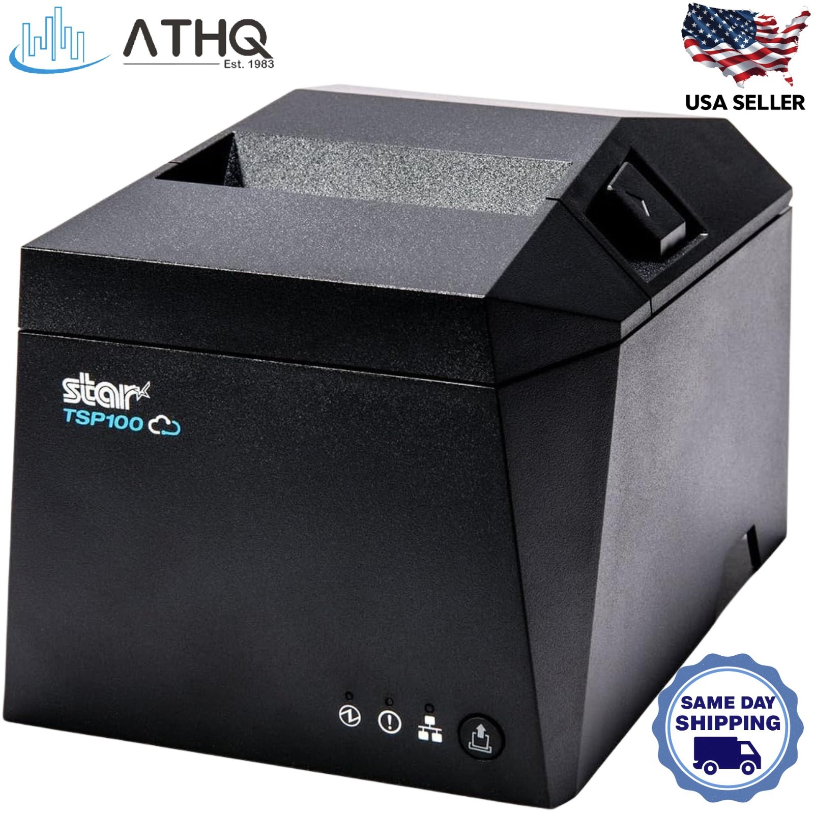 Star Micronics TSP143IV-UE 80mm Thermal Receipt Printer USB-C Ethernet POS NEW