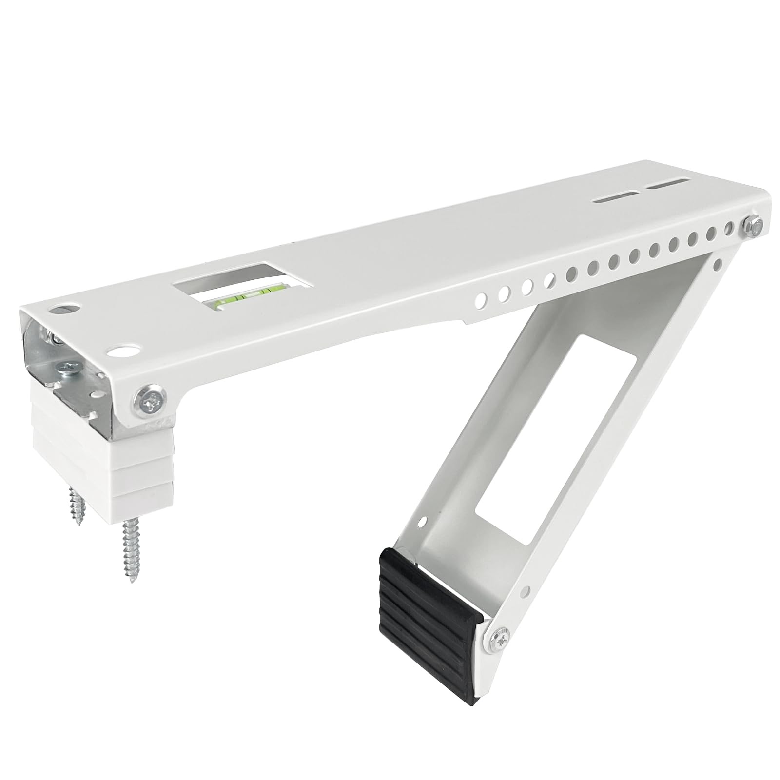 White Universal Window Air Conditioner Bracket Support Mount