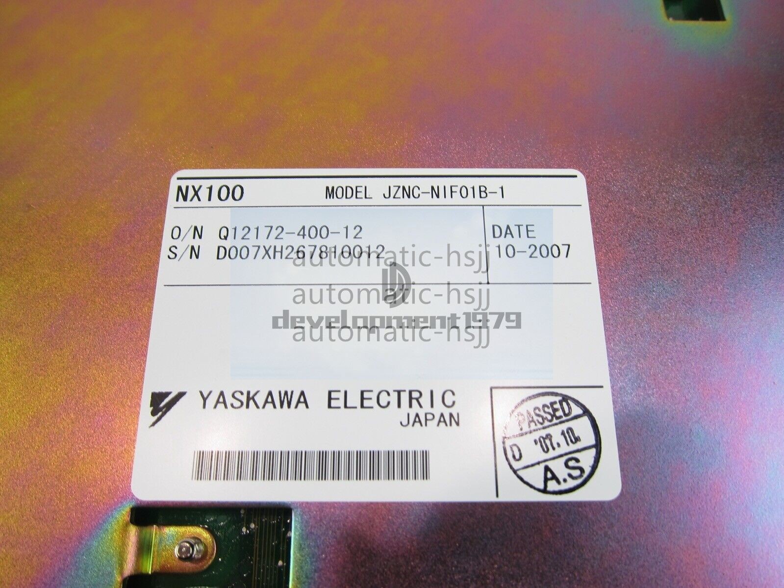 ONE NEW YASKAWA NX100 ROBOT COMMUNICATION BOARD JZNC-NIF01B-1