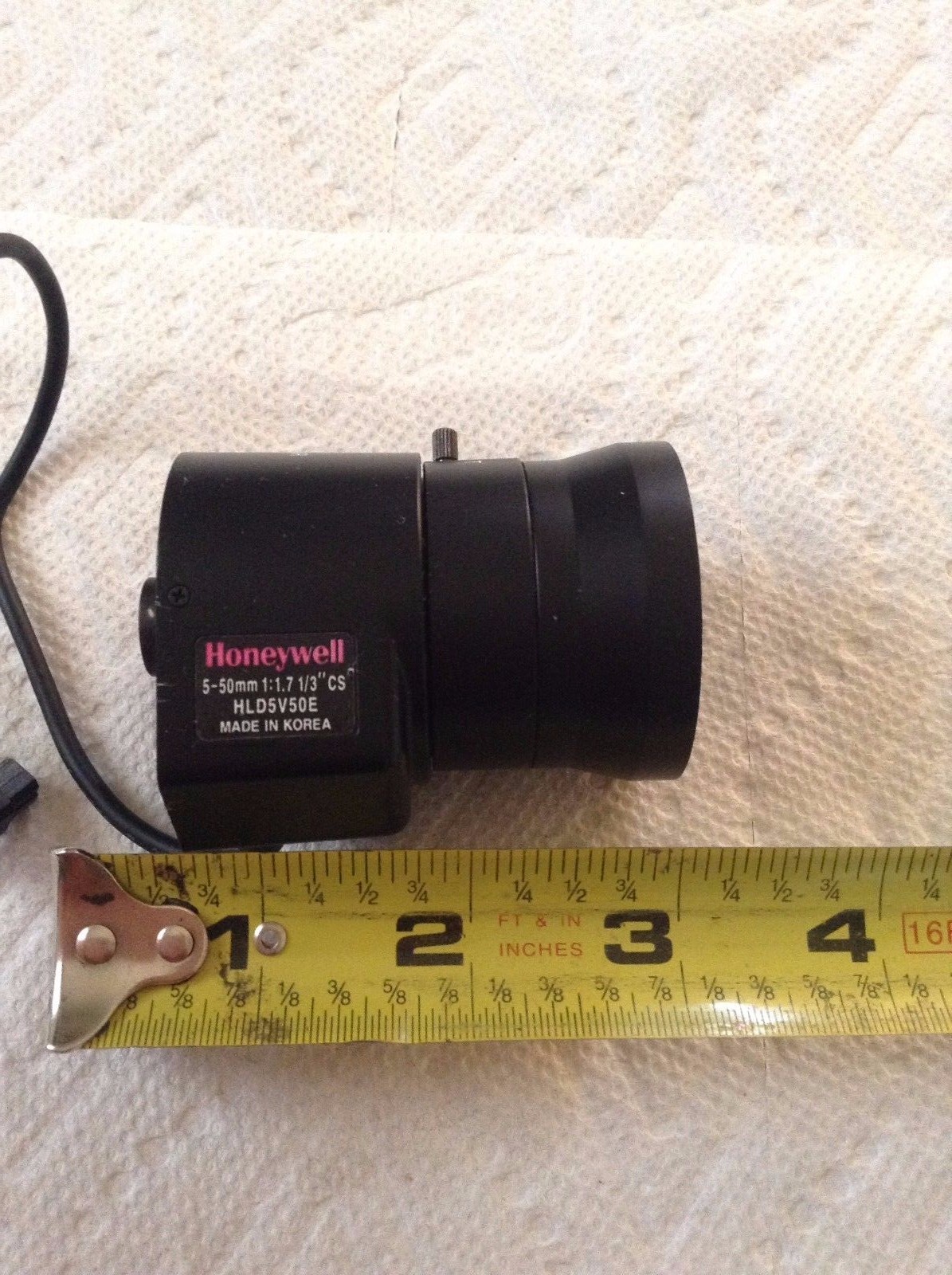 Honeywell 5-50mm 1:1.7 1/3¨ CS HLD5V50E Lens