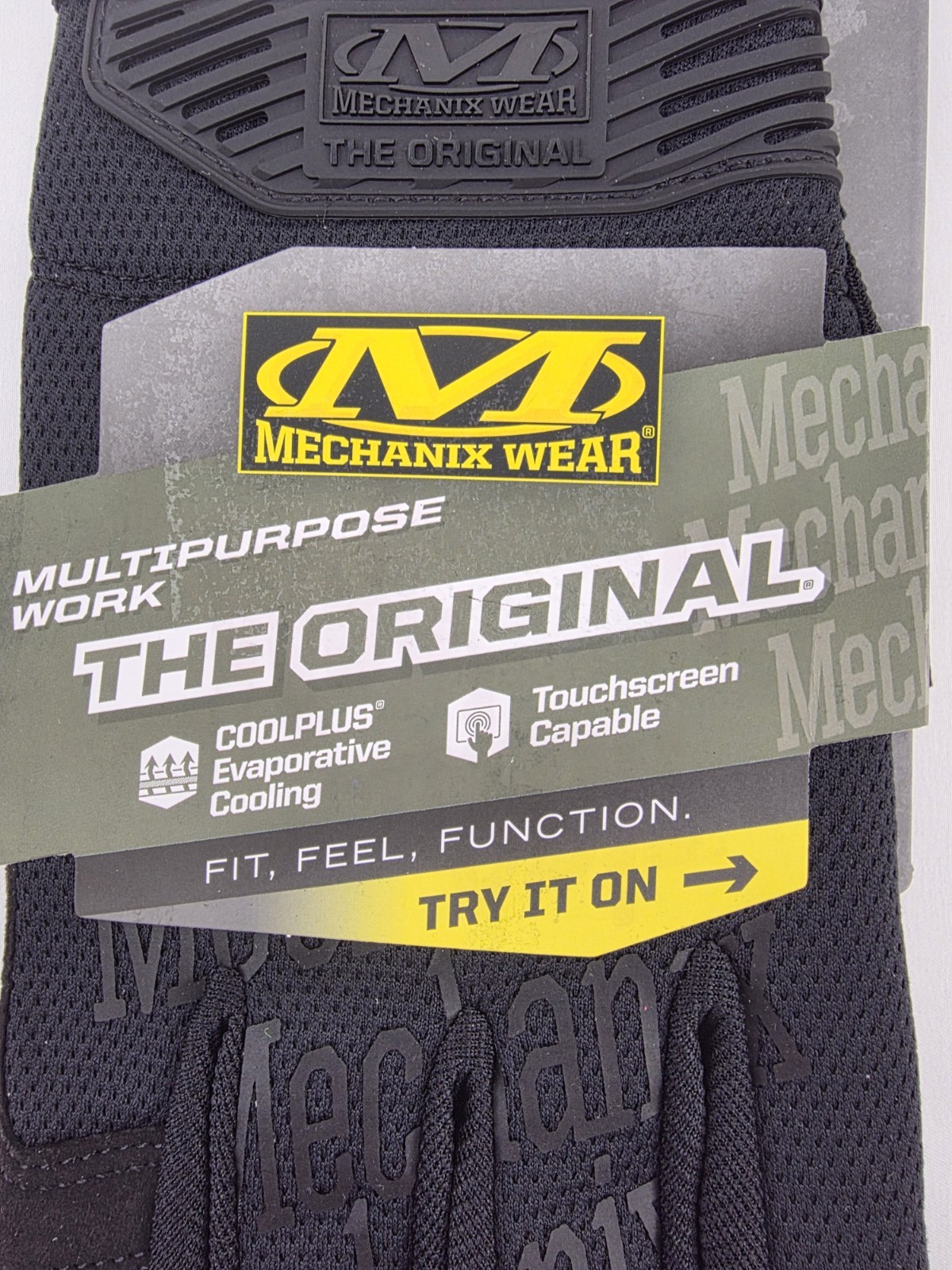 Mechanix Wear Large MG-55-010 Black Tactical Work Gloves Mechanic DIY Tactical